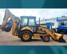 Pala y Retro Caterpillar 414e (id799)