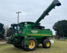 Cosechadora John Deere 9870, año 2008