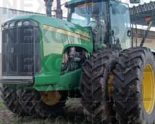 John Deere 9220, año 2003, 17500 HS, Duales al 40%, 300 HP.