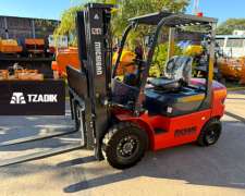 Autoelevador Eléctrico A Batería 100% Litio Michigan E25-45