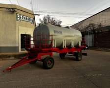 Acoplado Tanque Polietileno 12.000 Litros Bernardin