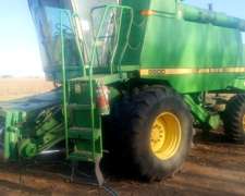 Cosechadora John Deere 9600, año 1996, Doble Traccion