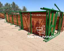 Manga Reforzada de Caño Petrolero y Madera