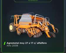 Sembradora Fina Agrometal MXY 27 a 17 2008