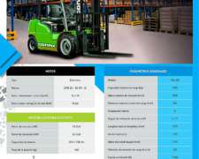 Autoelevador Eléctrico Marca Conax