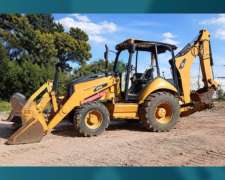 Pala y Retro Caterpillar 416e (id809)