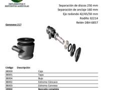 Caja De Rastra Genovese 217