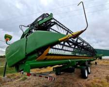 Draper John Deere 640fd Original. 40 Pies. año 2013.