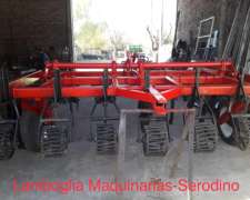 Escarificador Indaso 7 Timones-rejas Cambiab Y Moviles-rolos