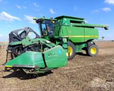 John Deere 9650. Plataforma De 30 Pies A Caracol.