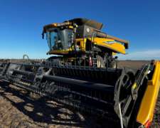 Cosechadora New Holland Cr7.90, Cabezal Draper Macdon