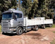 Scania G340 Enganchado con Acoplado Petinari