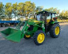 Tractor John Deere 5065 e C/cabina Cerrada y Pala. 446 Hs