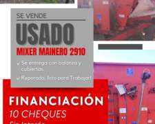 Mixer Mainero 2910 con Balanza 10 Cheques sin Interes
