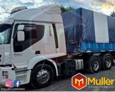 Iveco Stralis 490s46t Automático 6X2 Modelo 2015
