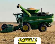Cosechadora John Deere S680 4wd - 2019