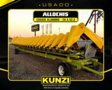Cabezal Maicero Chasis De Aluminio Allochis 20 A 52,5 Cm