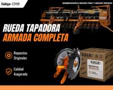 Rueda Tapadora Armada Completa