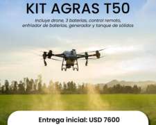Dron Kit AGRAST50 C/bat Control y MAS