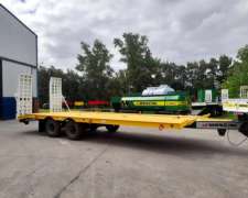 Trailer para Tractores Ó Equipos Pesados Mancini 8 Toneladas