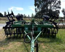 Rastra Desencontrada Pampero L.H 4 Alas Rebatibles Especial