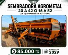 Sembradrora Marca Agrometal 20 A 42