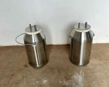 Tachos Lecheros Para Ordeñadoras Portatiles De 45 Lts