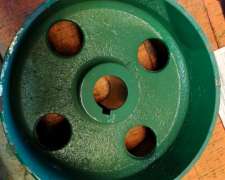 Polea Plana P/eje Rotor Desmalez/hilerad Agromec 302