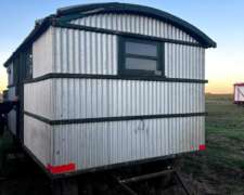 Casilla Rural el Yunque 6mts 2 Camas C/tanque GAS OIL 2600lt