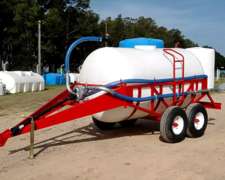 Acoplado Estercolero 7.000 Lts Rotor Listo Para Trabajar