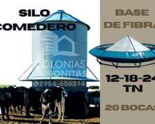Nuevo Silo Comedero Base de Fibra - Colonias Menonitas