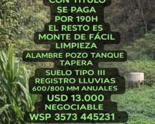 187 Hectares Monte del Rosario Córdoba