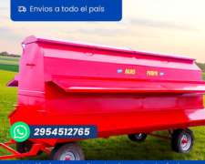 Carro Comedero Móvil Tipo Vagón