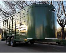 Acoplado Trailer Jaula Para Caballos. Dos Ejes