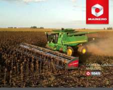 Nuevo Cabezal Girasolero Mainero 1042 de 24 o 26 Surcos