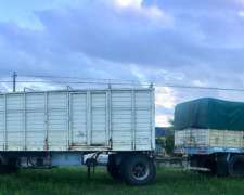 Dodge 600 Enganchado Con Acoplado Cereal