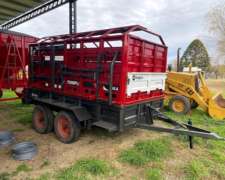 Acoplado Jaula Desmontable De 3,50 M X 1,80 M