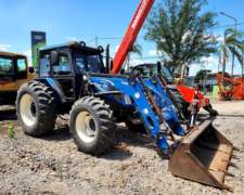Tractor New Holland Tl95e 4X4 95hp — año 2022 — con Pala