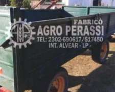 Carro Capacidad 4000kg Fabricación Propia