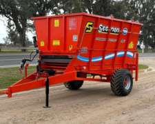 Desparramador De Estiercol Solido Mp-8 Fibra Vidrio Secman