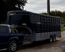 Semirremolque Homologado para Caballos Formato Americano