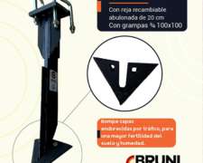 Timón Subsolador/descompactador C/ Rejas Recambiabiable