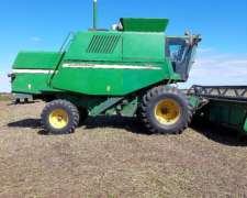 Cosechadora John Deere 1550, Año 2005, 9.000 Hs Motor, 6.000