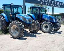 37 - Tractor New Holland Td5.100. Usado