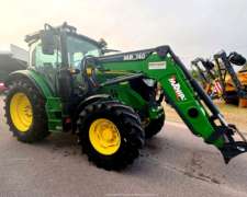 John Deere 6130 R, con Pala