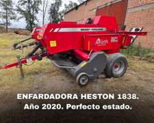 Enfardadora Heston 1838 Impecable