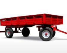 Acoplado Playo 2 Ejes Vuelta Entera Kafu Standar y a Medida