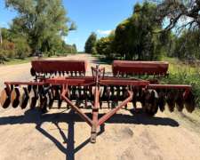 Rastra de Disco Doble Accion Indaso de 44 con Cajones