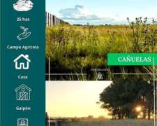 Campo en Cañuelas 25 Has