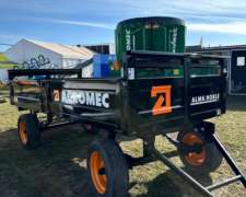 Acoplado Rural 4 Toneladas con Barandas Agromec
